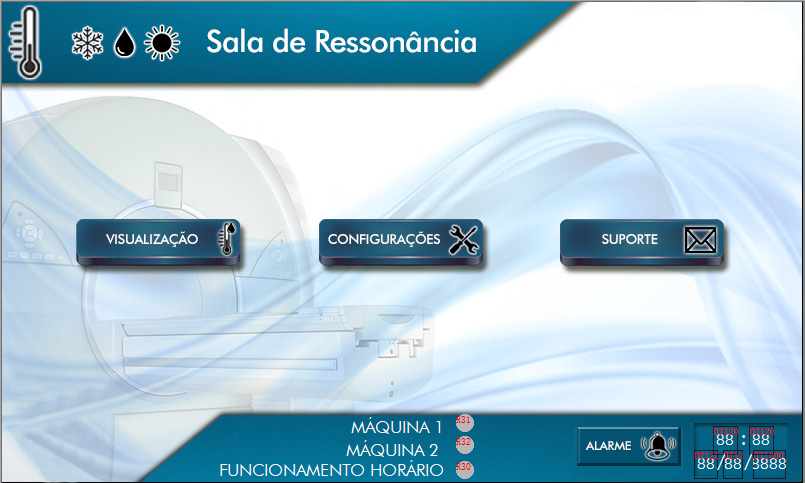 Controle de Temperatura e Umidade para Salas de Ressonância Magnética